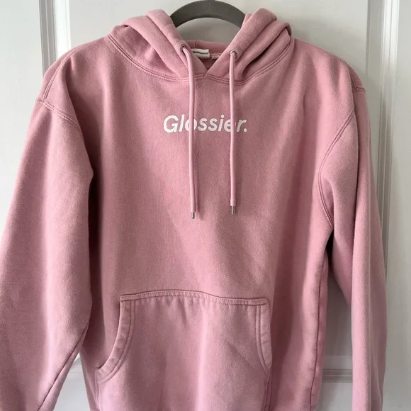 Glossier hoodie poshmark hot sale